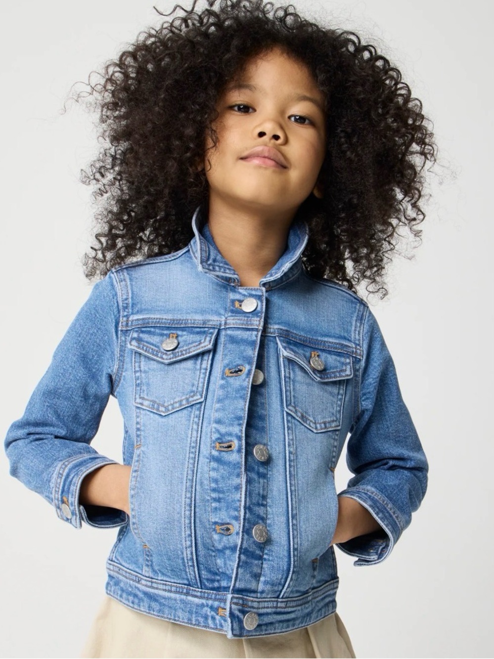 J. Crew Long Sleeve Jean Jacket Size 6-7